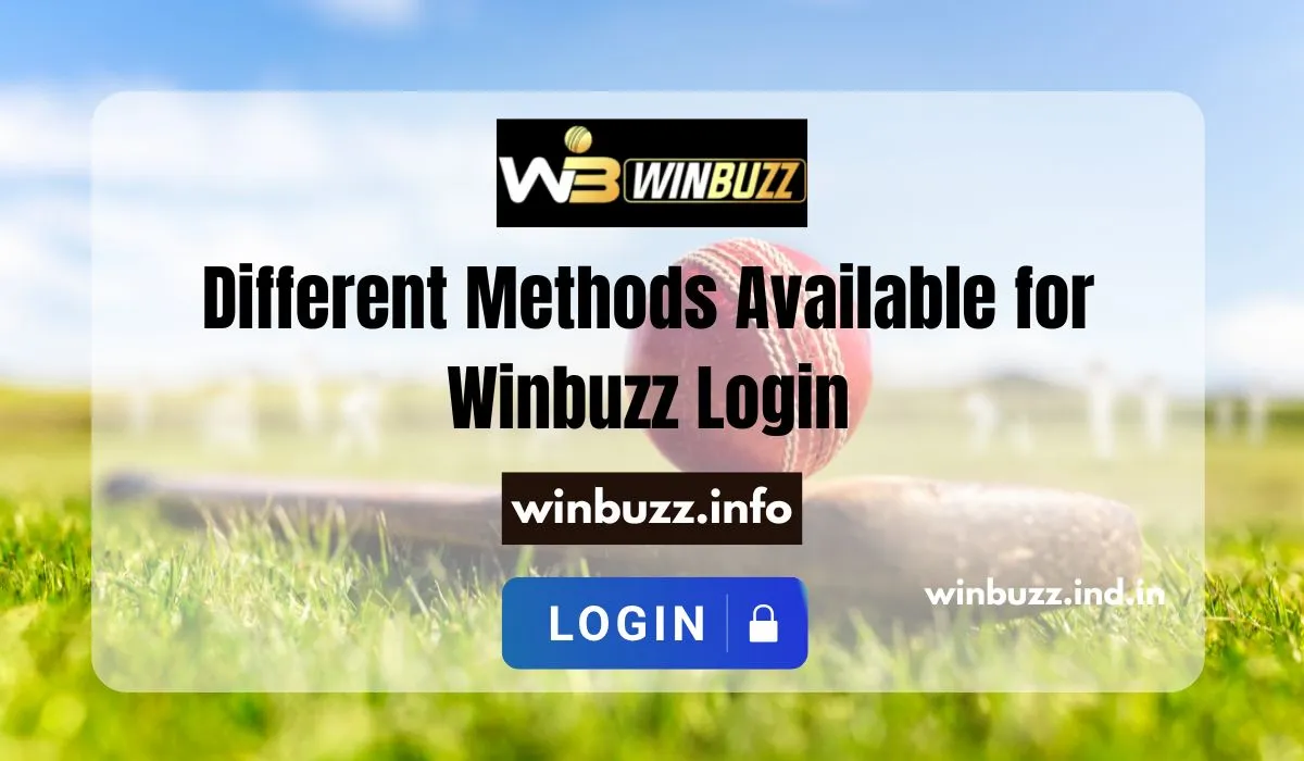 Read more about the article Different Methods Available for Winbuzz Login